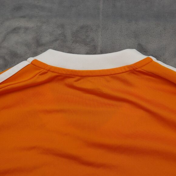 Houston Dynamo Shirt Men S Orange Adidas Print Dynamic Style Active Top Tee - Picture 12 of 15